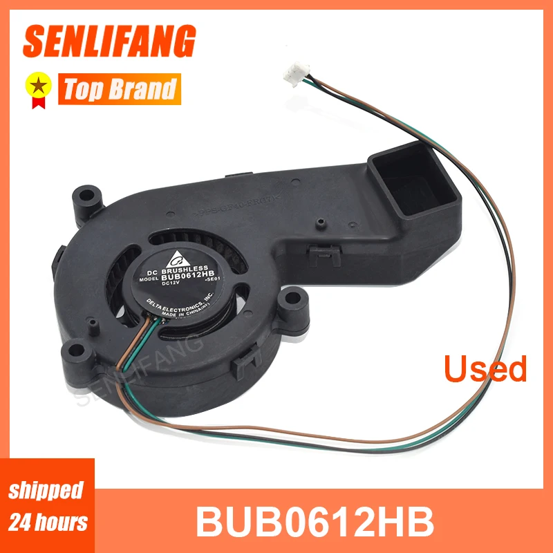 3-проводной охлаждающий вентилятор для серверного проектора BUB0612HB D825mX DC 12 В 0.12A
