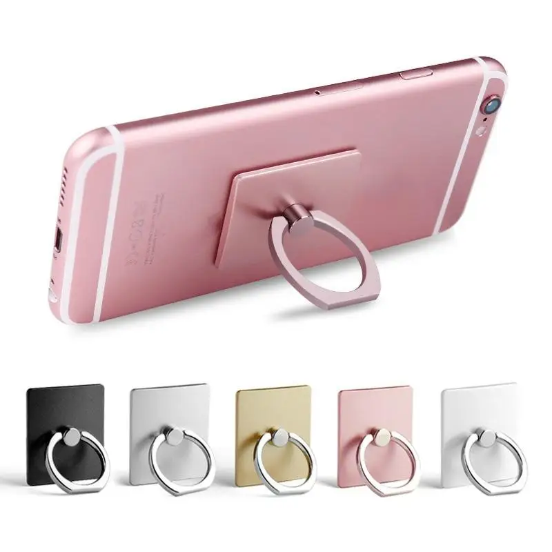 

Universal Metal Finger Ring Smartphone Holder 360° Rotating Bracket for iPhone Mount For Samsung Stand Mobile Phones Rack Grip