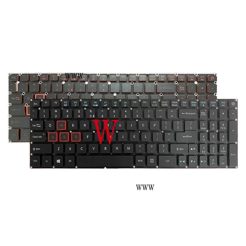 США. Новая оригинальная клавиатура для ноутбука Acer AN515-51/HiAR/AN515-53 AN515-41/AN515-42 n16c7 n17c1