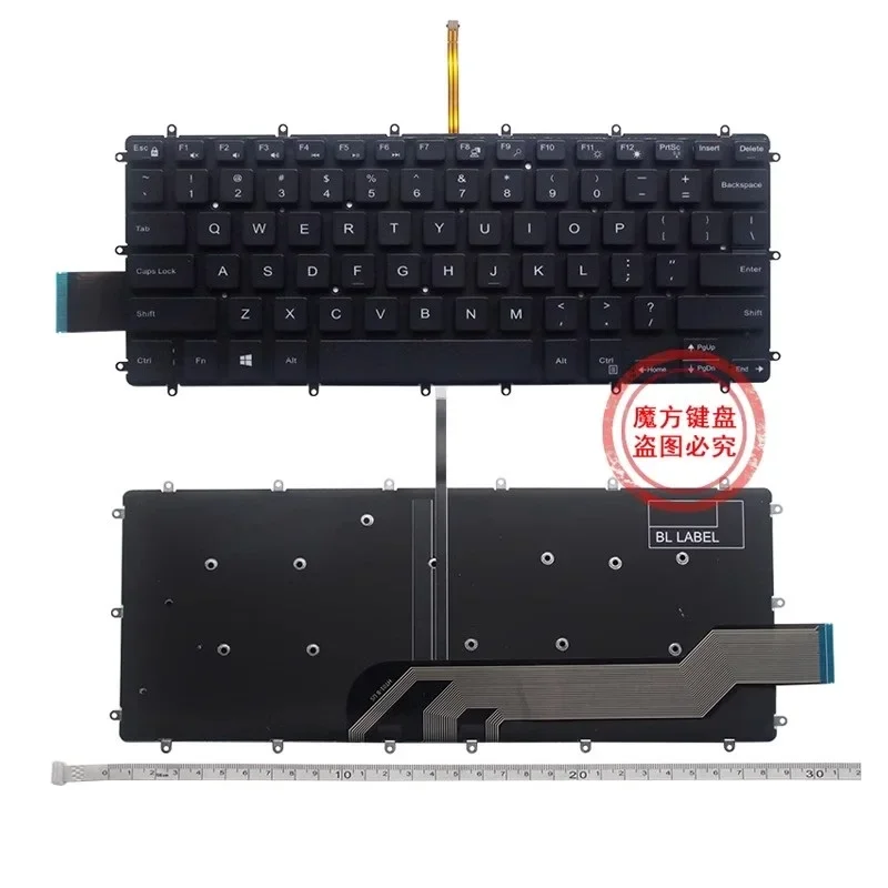 Новая английская клавиатура для DELL 15-7560 14-7000 1745 R1545B 7466 7467