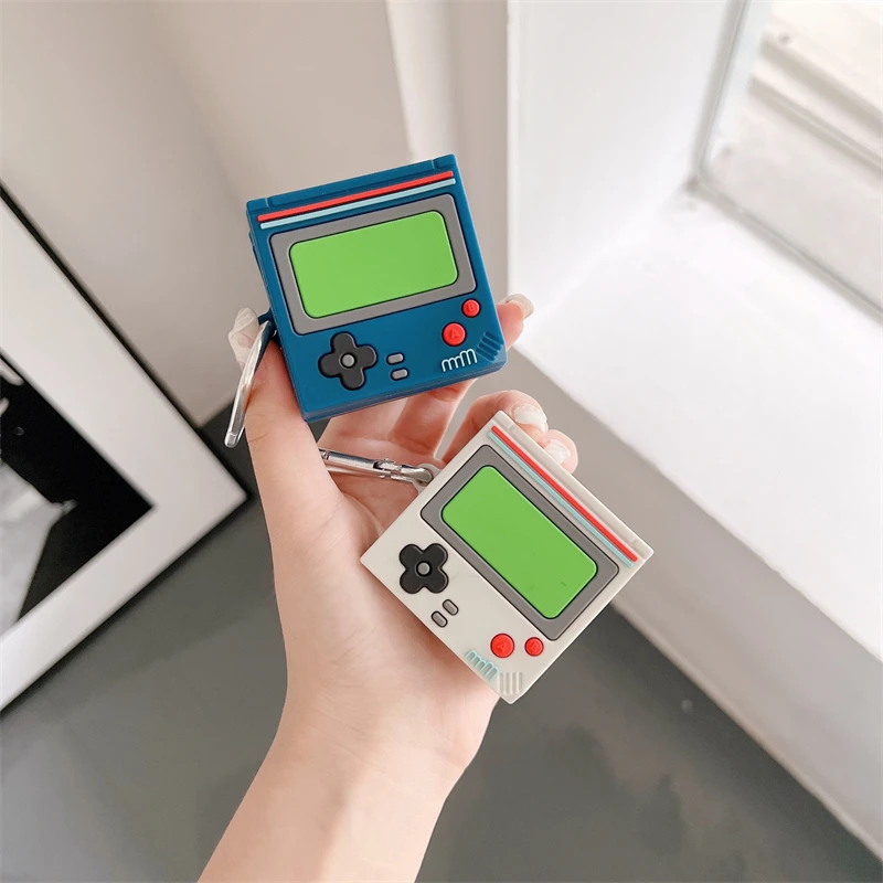 

Personalized Creative Game Console Samsung Galaxy Buds2 Pro Buds Live BudsPod Buds2Pro BudsLive Case Capa Funda Plating Cover