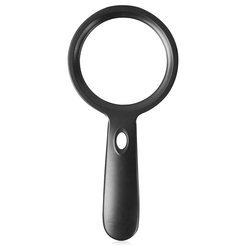 

10X Magnifying Glass LED Lights Lighted Jewelry Magnifier Lens Seniors Book Reading Needlework Hand Craft Repair