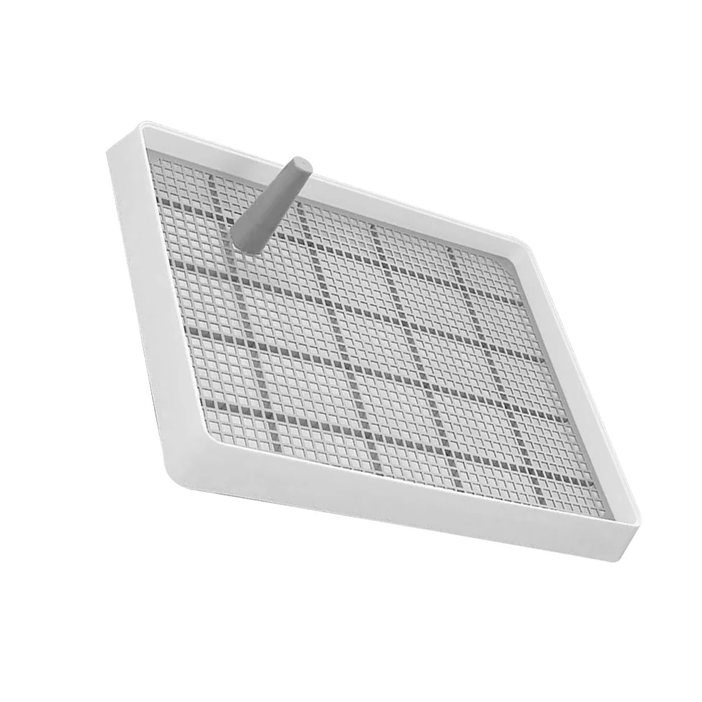 

Plastic Pallets Dog Toilet Puppy Household Tray Thicken 38X30X6.5CM White Thickened