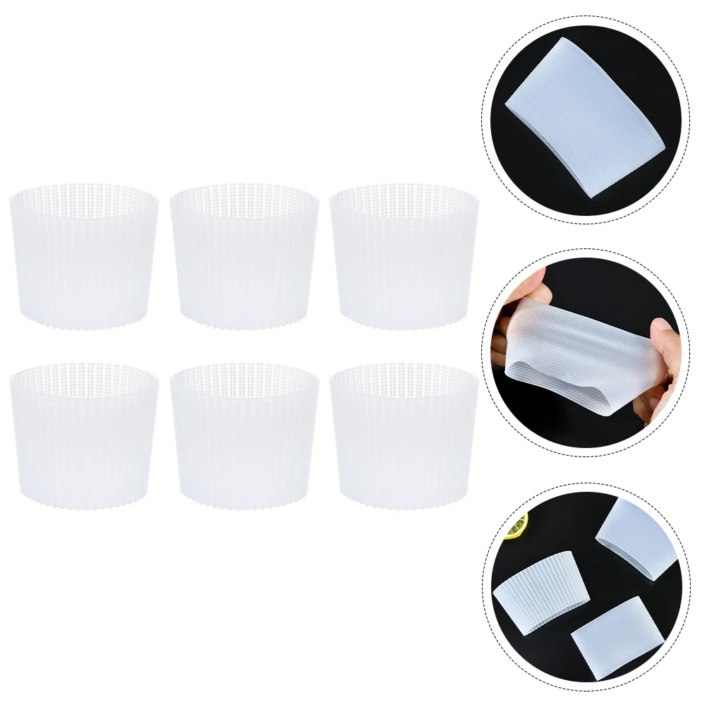 

Sleeve Cup Silicone Coffee Cover Sleeves Bottle Mug Reusable Holder Beverage Tumblerhot Drinktea Insulated Bumper Water Silicon