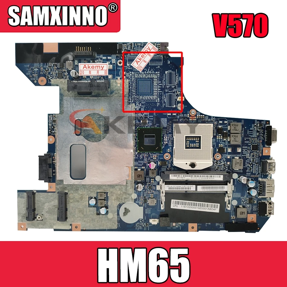 

Материнская плата для ноутбука LENOVO V570 B570 Z570, материнская плата 10290-2 90000069 HM65