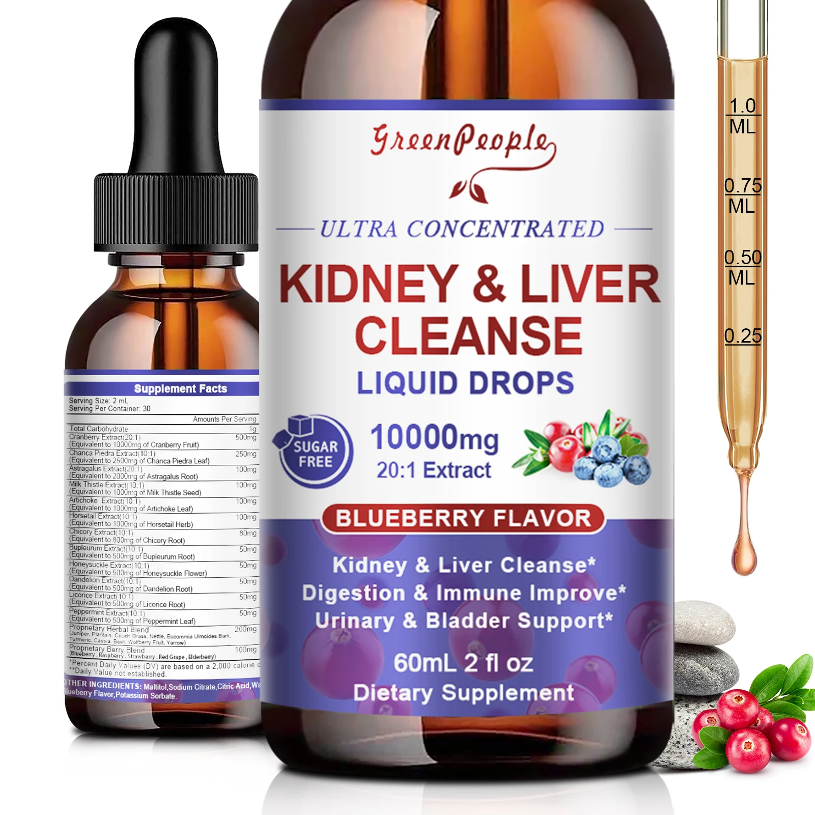 Kidney and Liver Cleanse Detox Drops