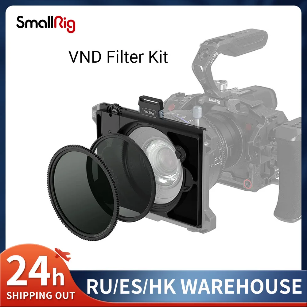 

Комплект фильтров SMALLRIG VND для объектива камеры с переменной нейтральной плотностью CPL съемный магнитный круглый поляризационный объектив