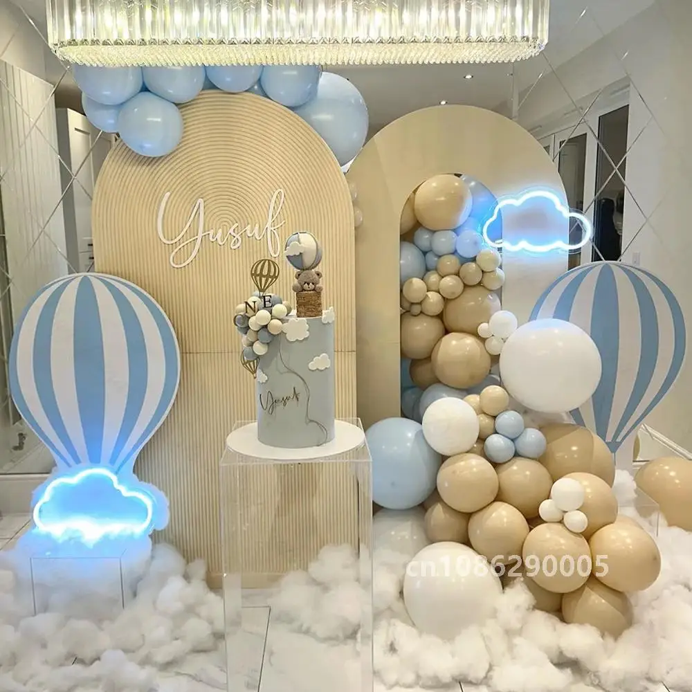 18/36 дюймов воздушный шар фон мозаичная доска коричневый зеленый синий розовый