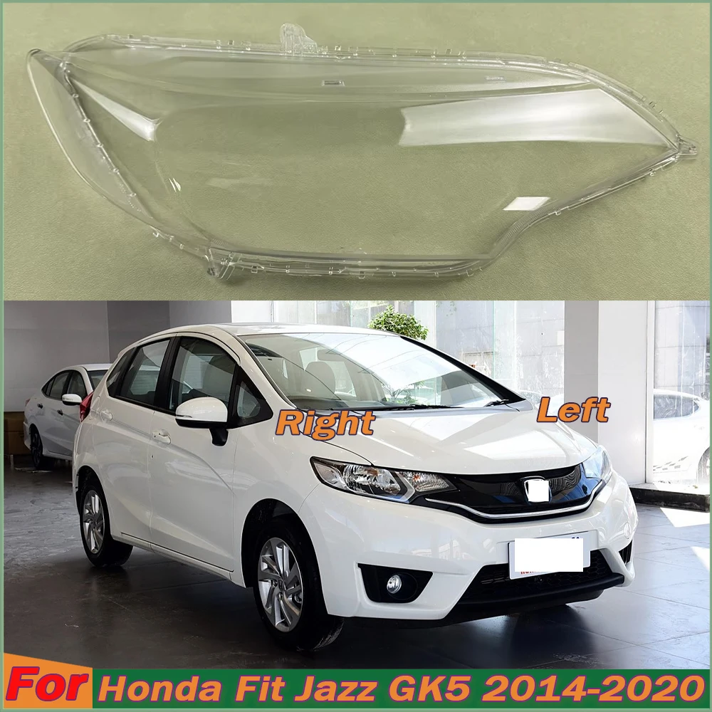 Крышка фары корпус для Honda Fit Jazz GK5 2014-2020 прозрачный абажур из плексигласа замена