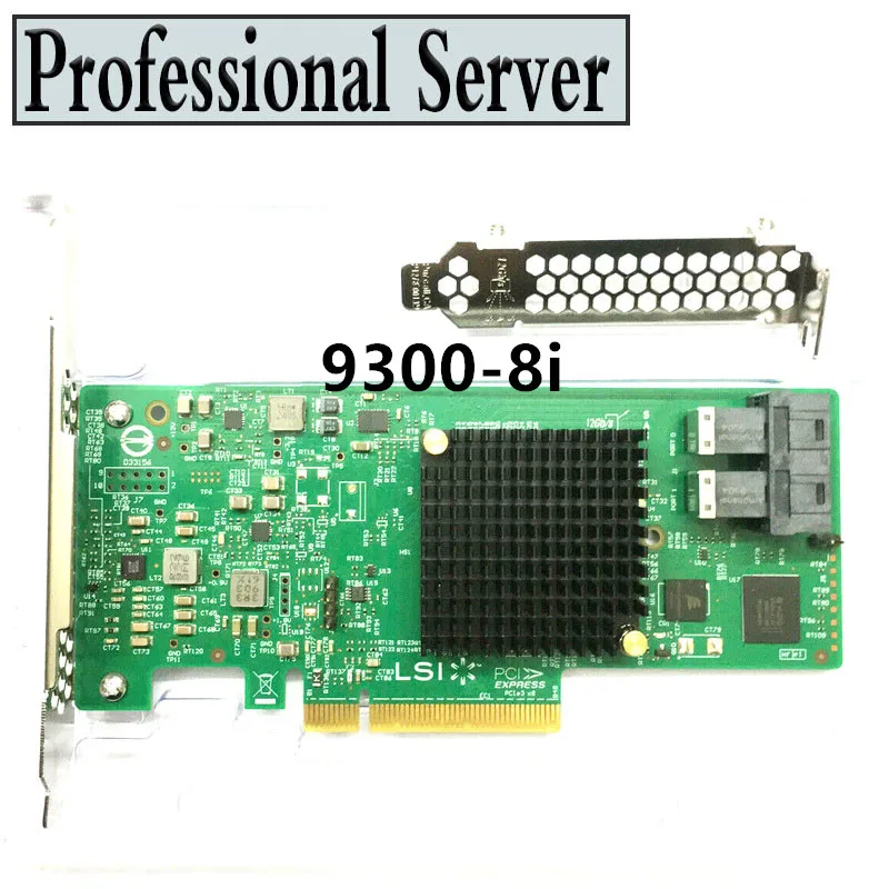 LSI SAS 9300-8I SAS3008 12Gbps SAS LSI 9300 P16 IT mode ZFS frenas unRAID