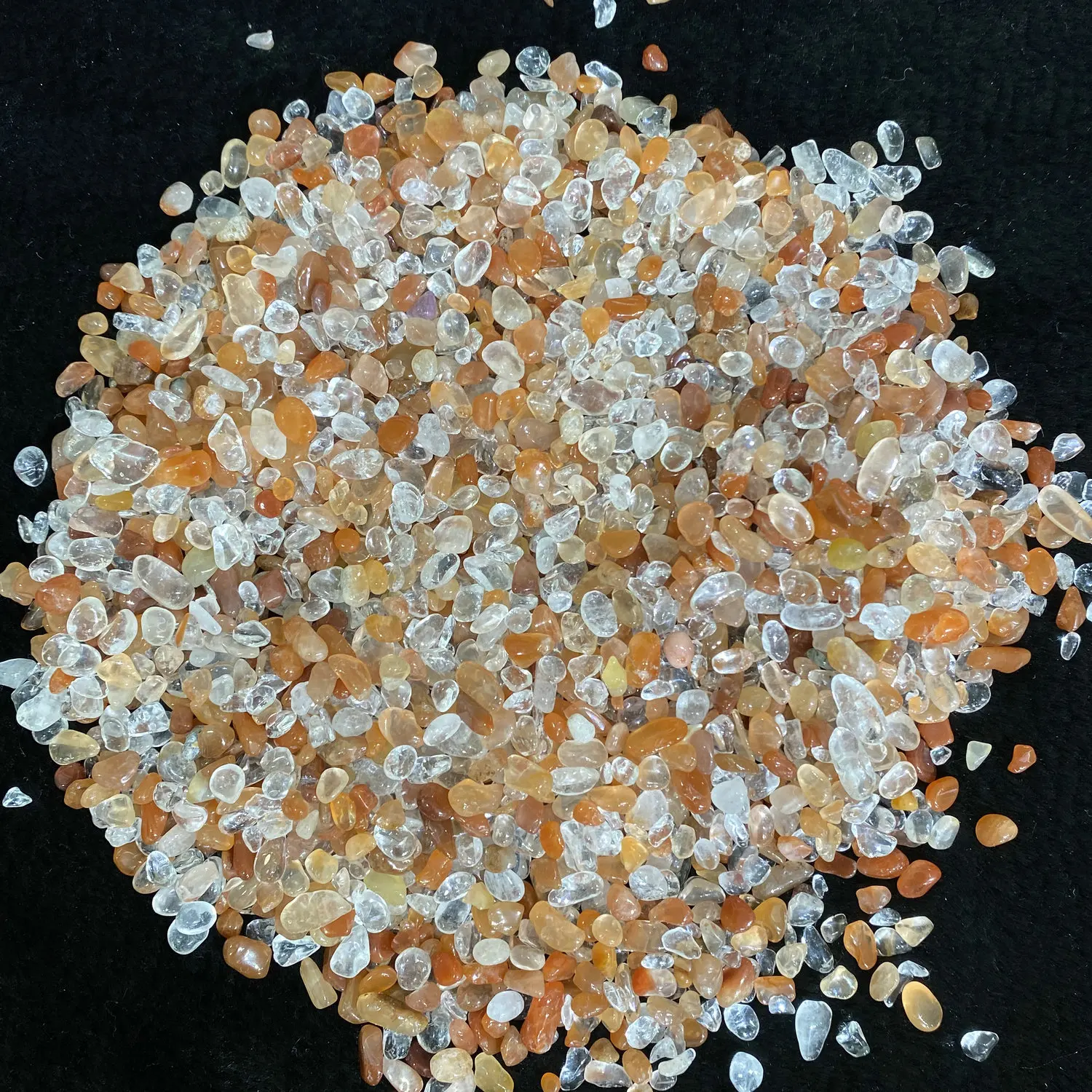 

3-5mm 500g Natural Red Rabbit Hair Crystal Specimen Size Irregular Stone Reiki Healing Quartz Mineral Aquarium Decoration