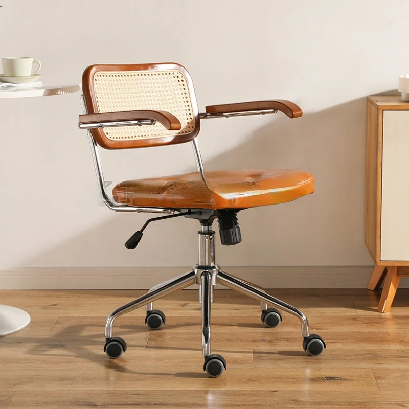 Nordic Designer Chair For Bedroom Vanity Chair Study Backrest Armchair Accent Chairs Living Room