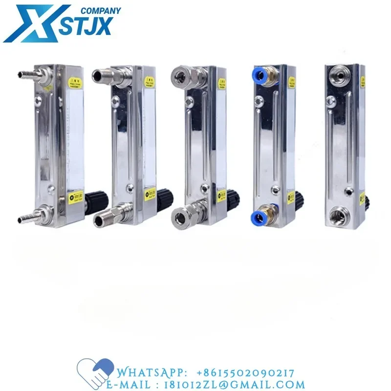 Стеклянный поплавок из нержавеющей стали 1/4 расходомер фонарик 6/8/10 мм Газ Вода