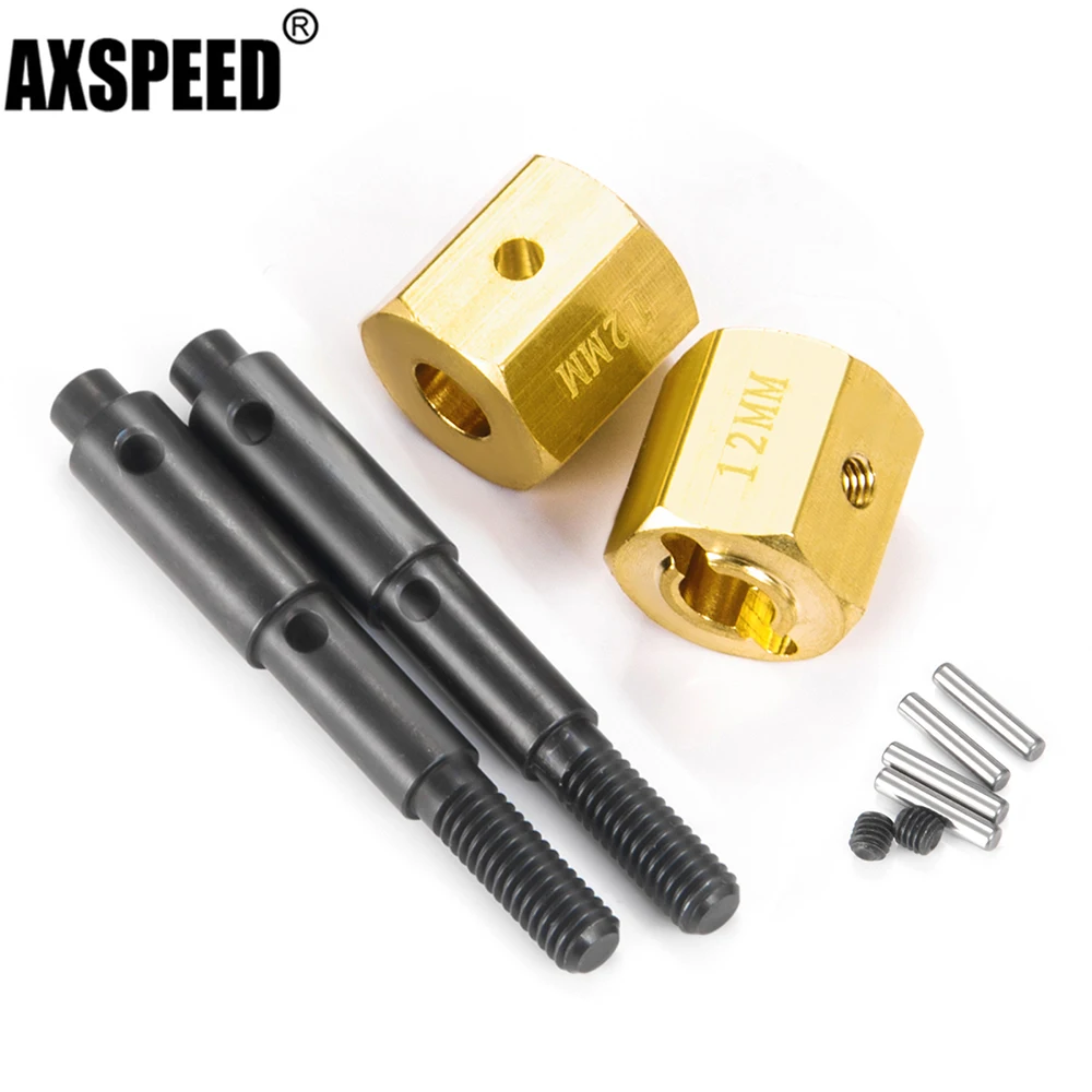 

AXSPEED вал шестерни привода с 12 мм латунными грузами для 1/10 Redcat GEN8 RC гусеничные автомобильные детали