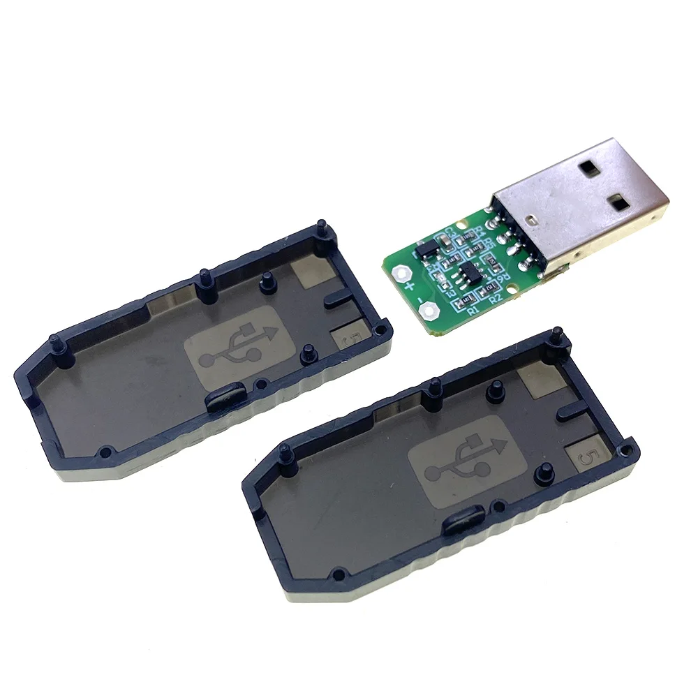 Фото 1 шт. QC до 5 В, 9 В, 12 В, 20 В, модуль питания USB 2,0 QC2.0/3.0, триггерная плата, индукционный кабель, штекерный разъем с корпусом №2