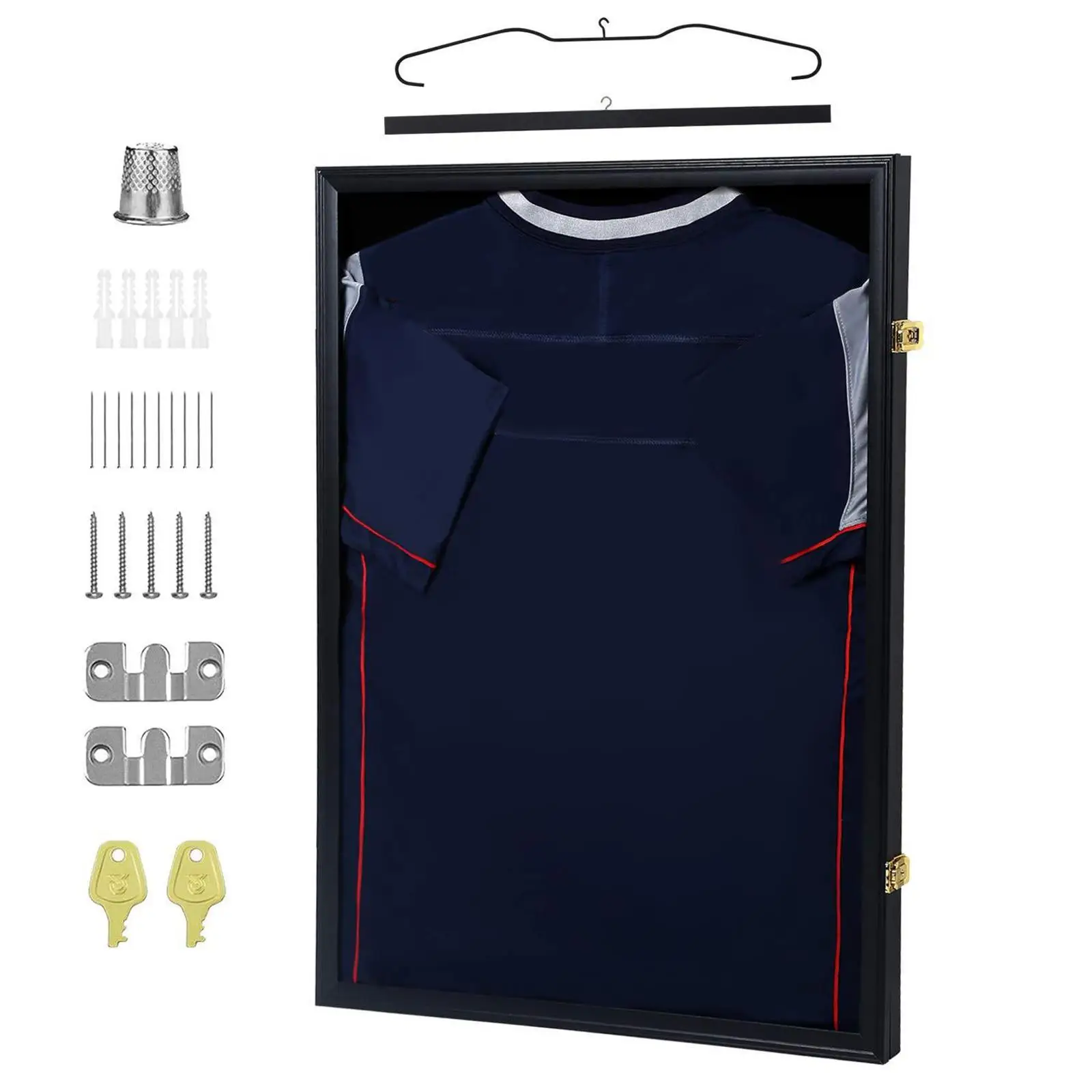 Спортивная Трикотажная рамка Shadow Box войлочная подкладка акриловая панель с