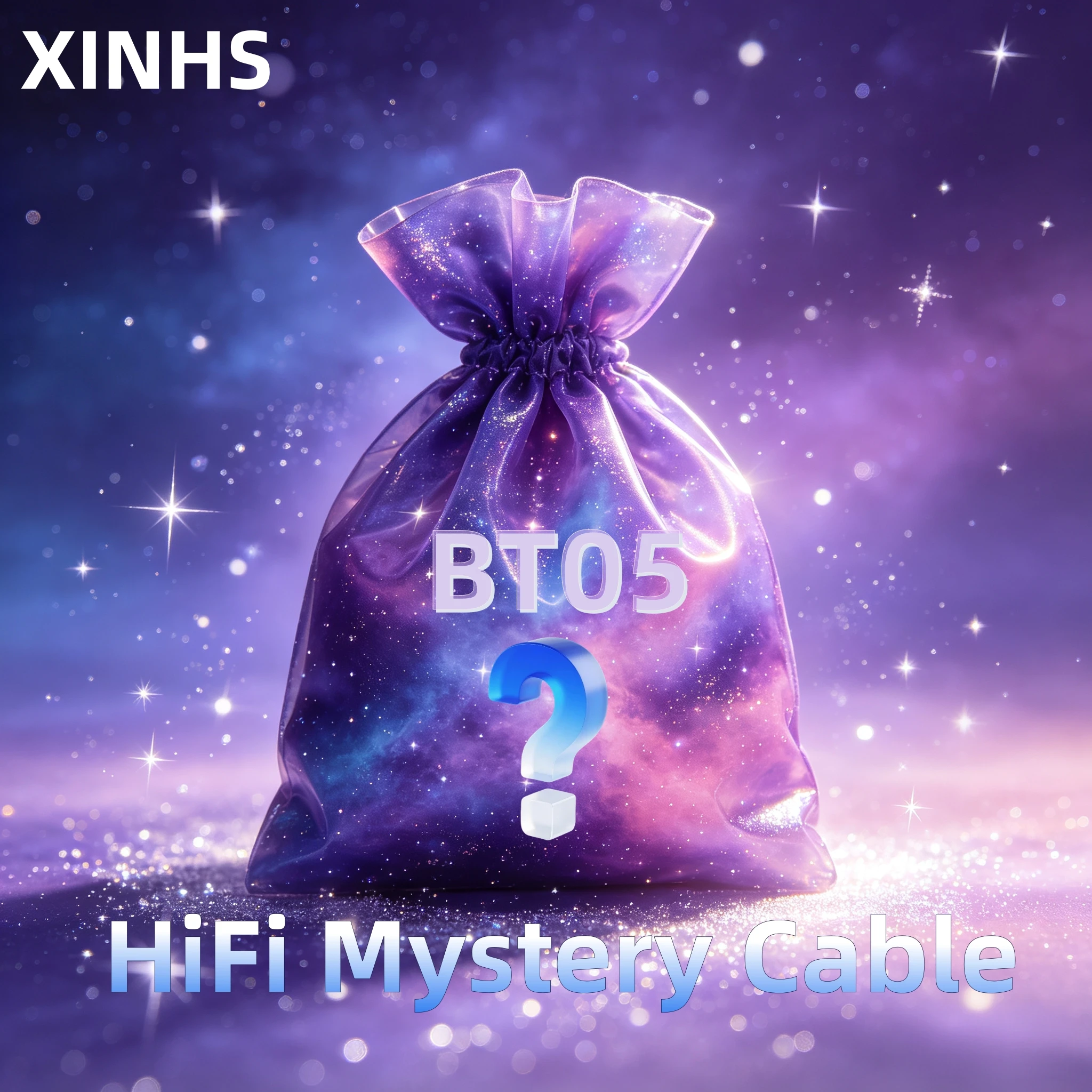 Фото XINHS BT05 BACK TO SCHOOL Lucky Cable HiFi кабель для наушников, улучшенный кабель №1