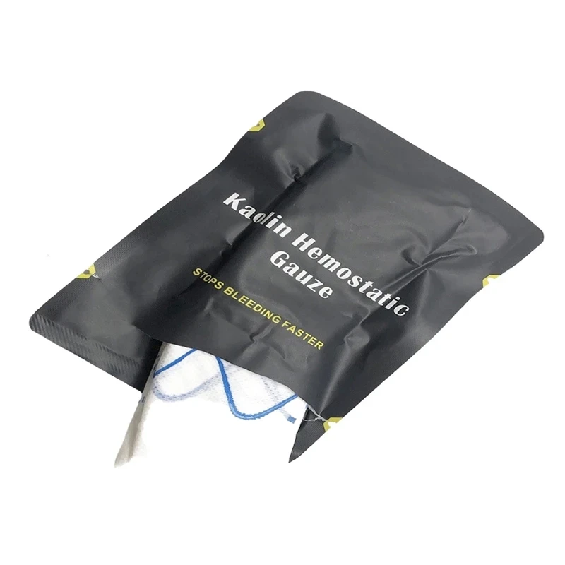 Гемостатическая каолиновая марля для экстренных травм Z-Fold растворимый