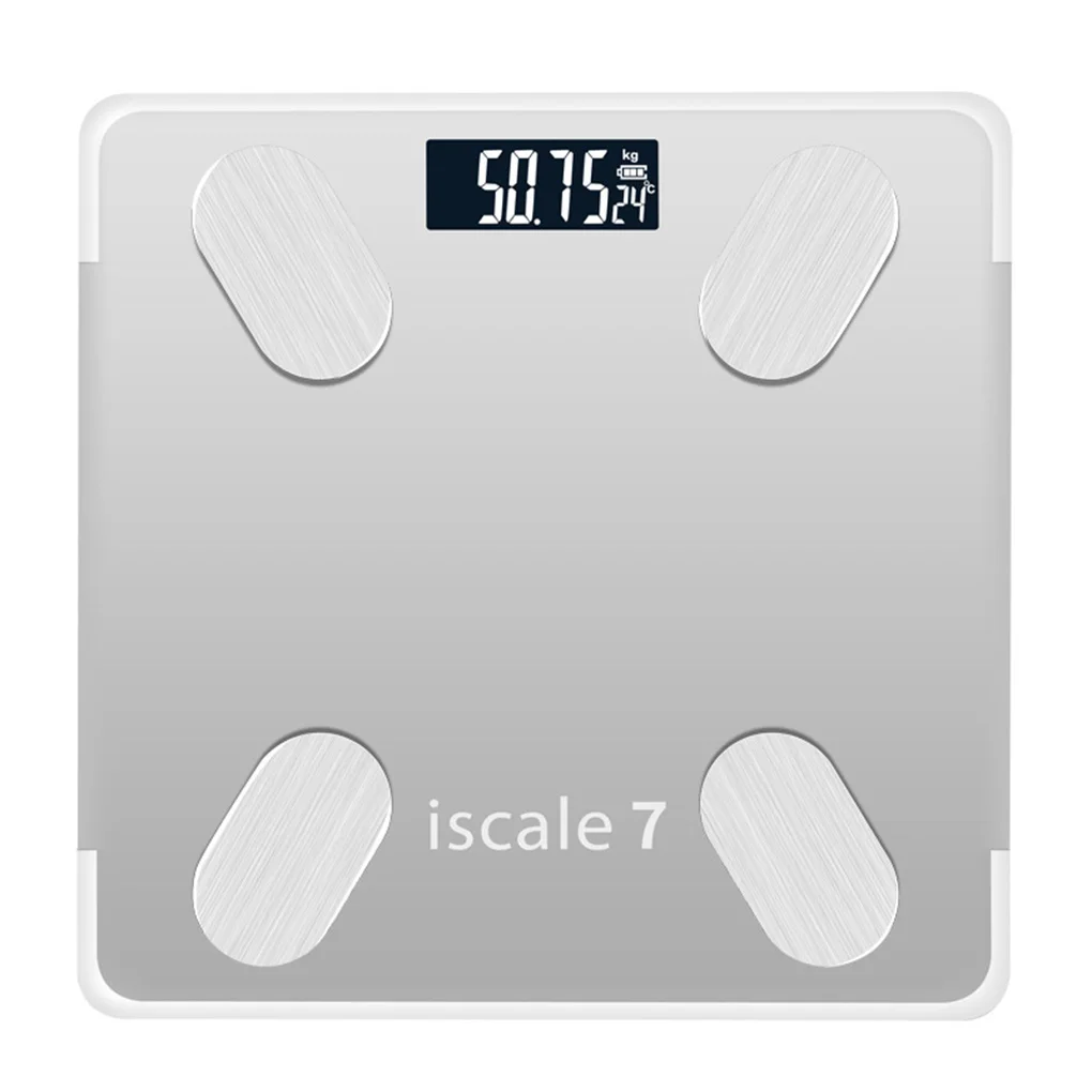 Bluetooth Body Fat Scale Smart Backlit Display Scale Water Muscle Mass BMI Body Weight Bathroom Scale