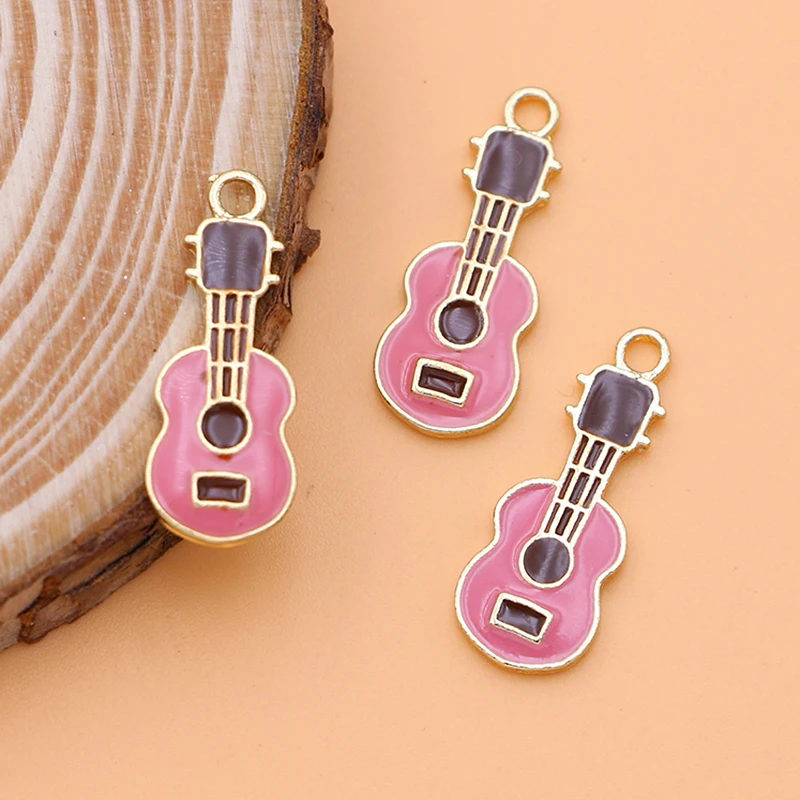 10 шт. подвеска в виде гитары для украшений сделай сам | Шармы