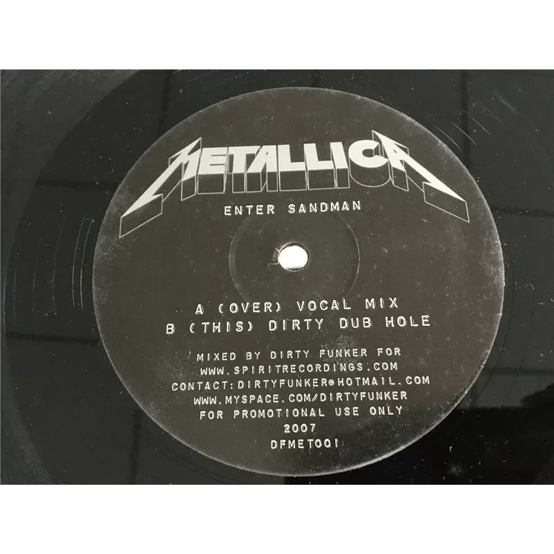 Виниловая пластинка для альбома METALLICA THE DIRTY FUNKER REMIXES (art.: 3920db5287375) - 3920db5287375