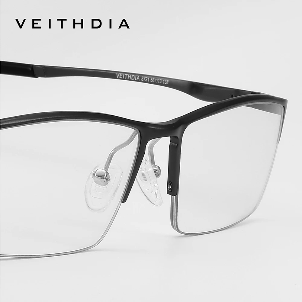 Очки VEITHDIA мужские с защитой от синего света оптические аксессуары в оправе из