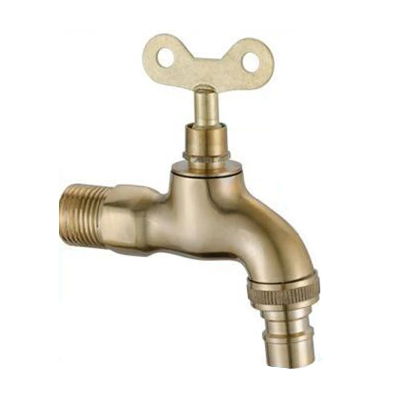 

Antique Brass Antique Copper Outside Tap Washing Machine Faucet Toilet Bibcocks Tap Decorative Outdoor Garden Faucet