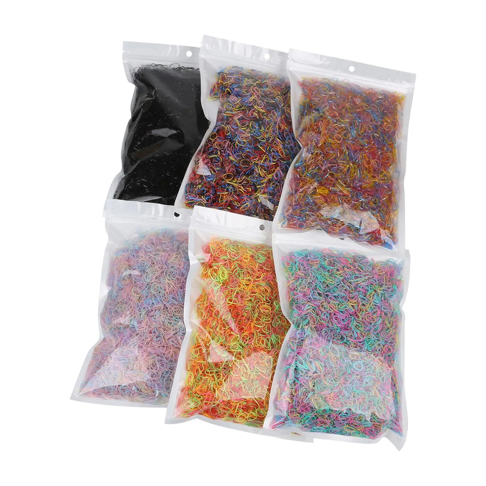 

6x6 цветов, маленькие резинки для волос, держатель для конского хвоста, декоративные аксессуары, ремесла, резинка для волос, милые эластичные ...