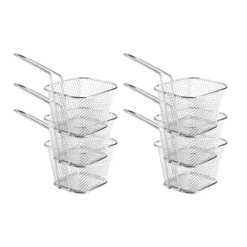 

Металлическая мини-корзина для жарки, 5/6 шт.