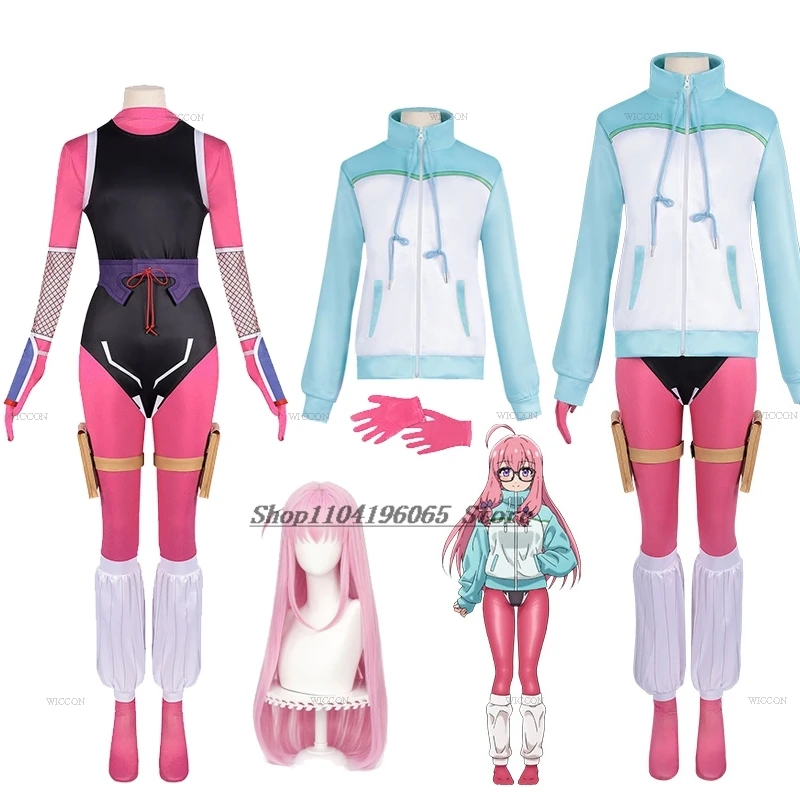 Kanae Natsumi Косплей Костюм Парик Аниме Я жизнь с Отаку NEET Kunoichi Shizuri Ideura Хэллоуин