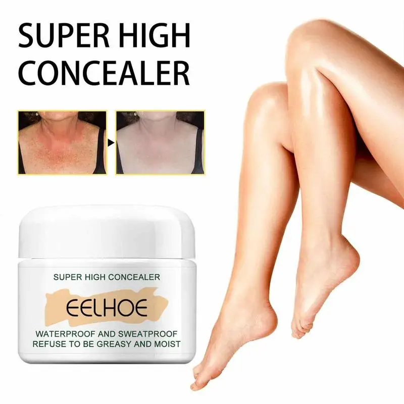 

Body Concealer Cream Waterproof Full Coverage Body Foundation Tattoos Covering Birthmarks Stretch Makeup Beauty Product