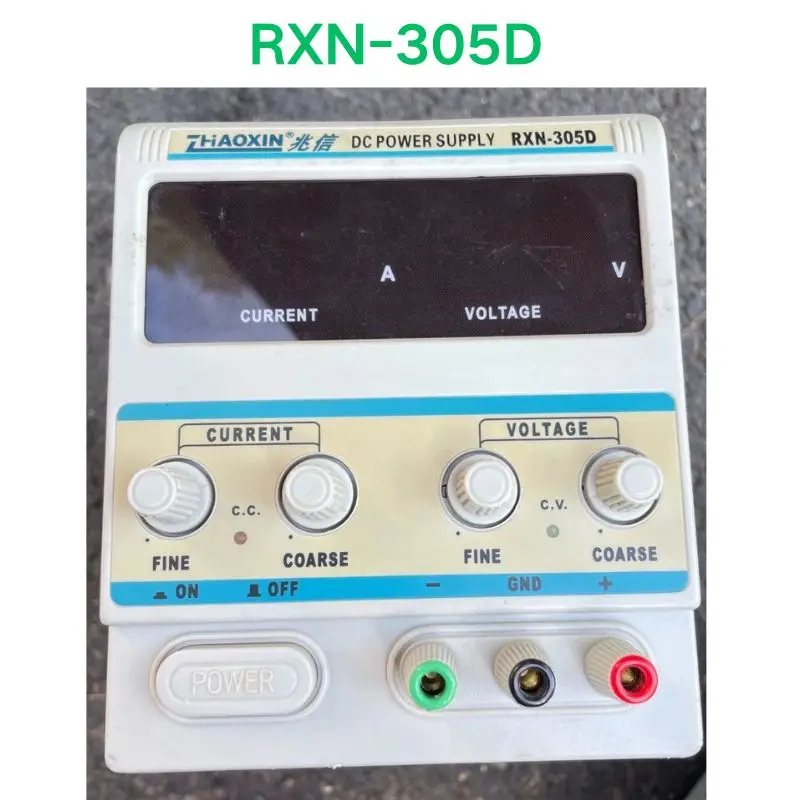 Подержанный тест OK RXN-305D 220 В 2 А Регулируемый стабилизированный источник питания