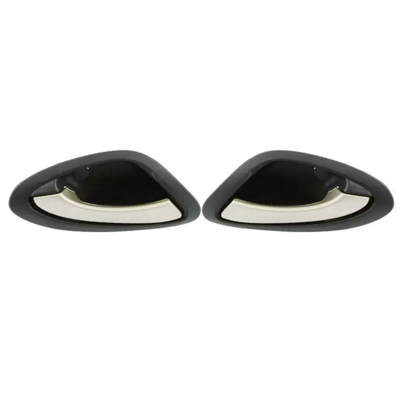 Фото Стильные черные внутренние ручки дверей Classy-6X для HONDA FIT JAZZ CITY GD 2003-2008 72160-SEN-H11 72120-SEN-H11 №1