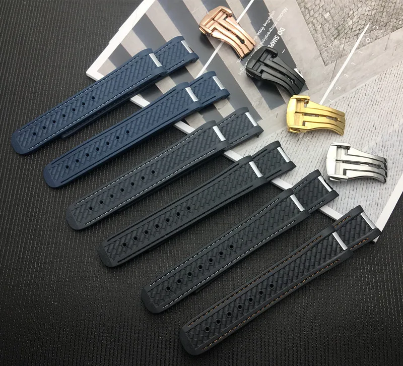 

Ремешок силиконовый для часов Omega Seamaster 300 AQUA TERRA AT150 8900, 20 мм