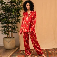 new design us ladies cartoon spring summer pajama sets 2 pieces confortable fashionable women pajamas pyjama pijamas sleepwear