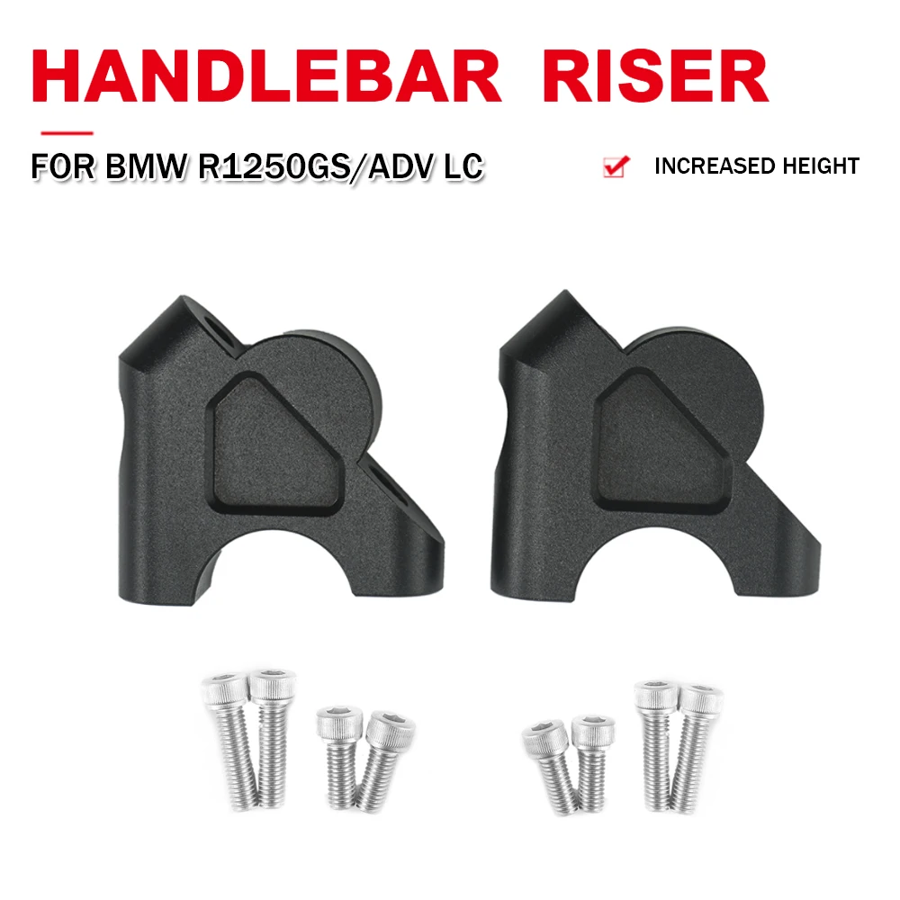 

For BMW R1250GS Adventure R1250 GS LC ADV 2013-2021 2022 Motorcycle Handle Bar Height Up Backward Handlebar Drag Risers Clamps
