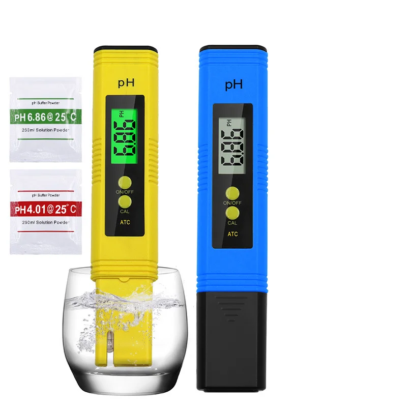 

20pcs Ph Test Pen Portable High-precision Meter Ph Monitoring Instrument Ph Water Quality Detection Instrument