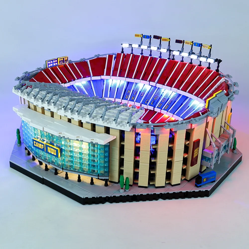 Лампа без строительных блоков освещение для Camp Nou FC Barcelona 10284 игрушки сделай сам