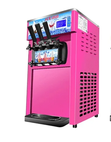 

18L/H Yogurt Ice Cream Maker with LCD Display Commercial Soft Serve Ice Cream Machine