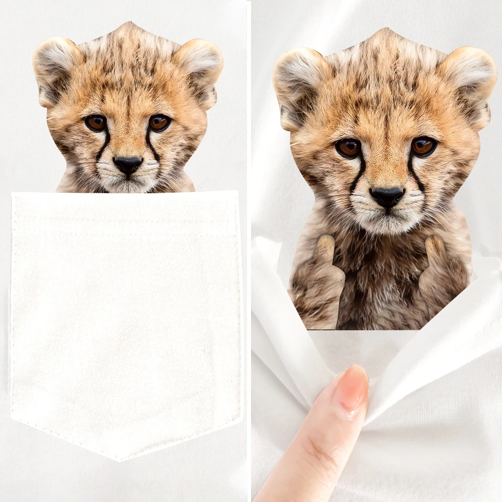 Футболка мужская из хлопка с коротким рукавом и карманом для пальцев