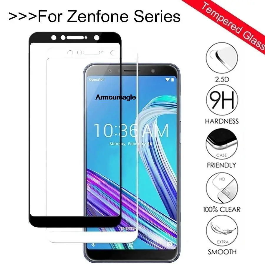 

Защитное стекло 9h для asus max pro m1 zb602kl, 2 шт.