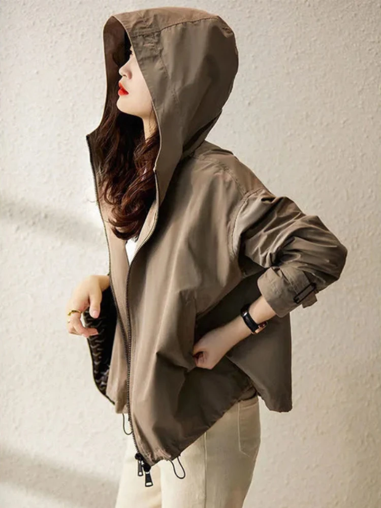 

Winter Clothes Women 2022 Jackets Coats Coats and Jackets Women Trench Coat for Women Fashionable Hooded Loose Temperament