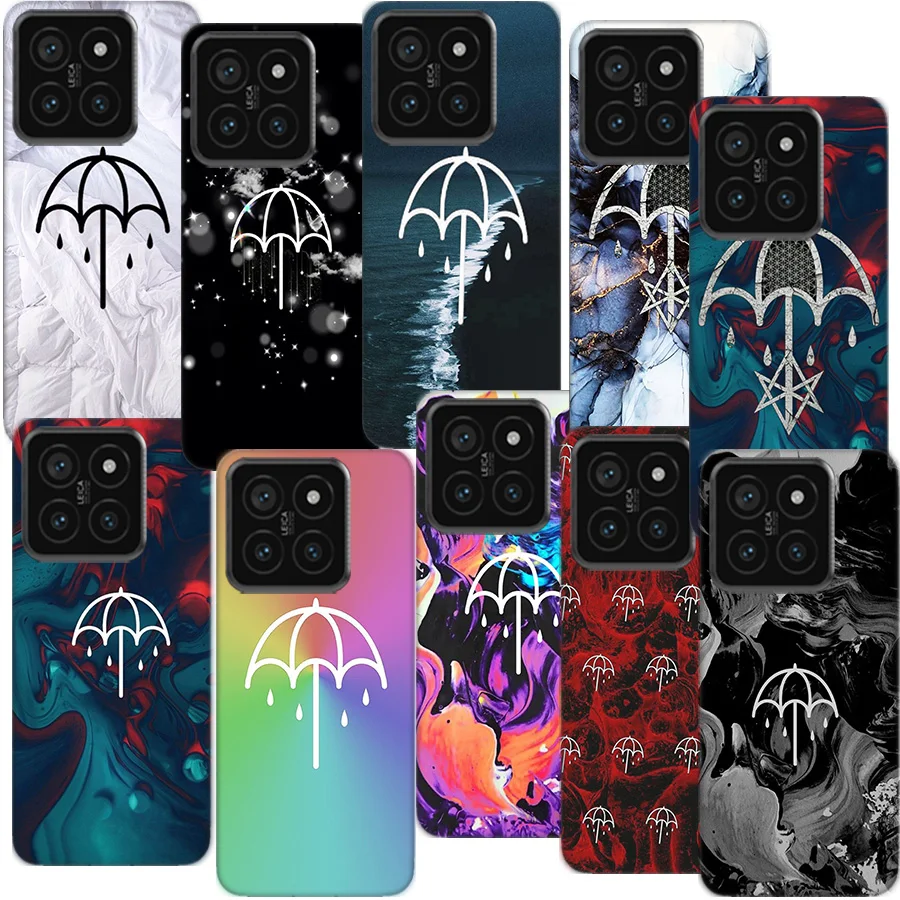 Bring Me The Horizons Clear Phone Case For Xiaom Mi 12 12T 11T 10T 9T 13 11 10 9 8 Lite CC9 CC9E Pro 6X 5X A1 A2 A3 Cover Coque