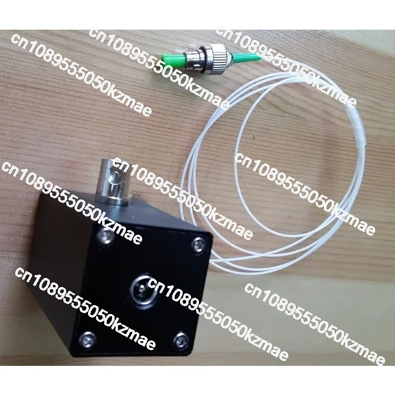 InGaAs High-speed Fiber Optic Photodiode Detector/fiber Receiver (FC Interface 800nm-1750nm) Power Supply 9-24VDC
