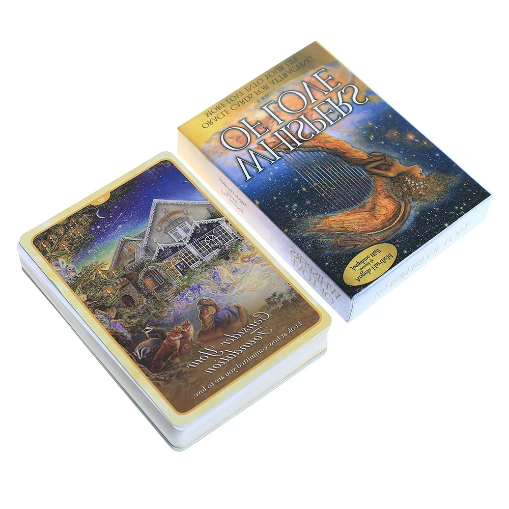 

44 шт., карты для настольных игр с принтом «Таро»