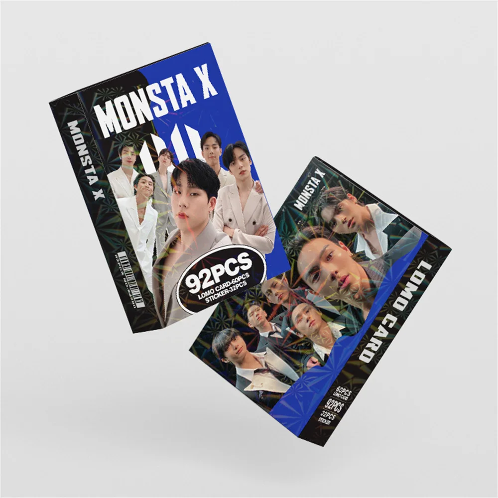 91 шт./кор. MONSTA X Day After альбом ломо-карты наклейки MINHYNK JOOHEON HYUNGWON I.M глянцевая пленка