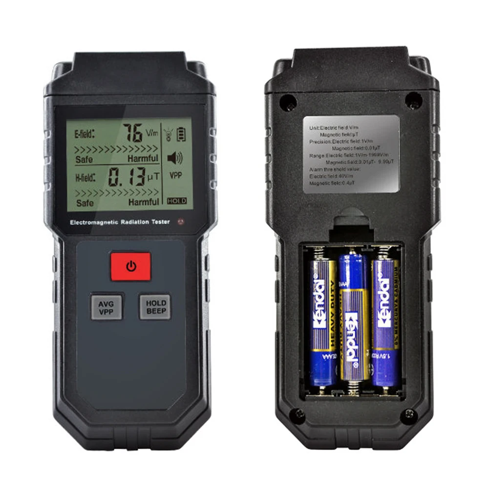

Portable Electromagnetic Radiation Detector EMF Meter Radiation Dosimeter Monitor Tester High Accuracy Professional