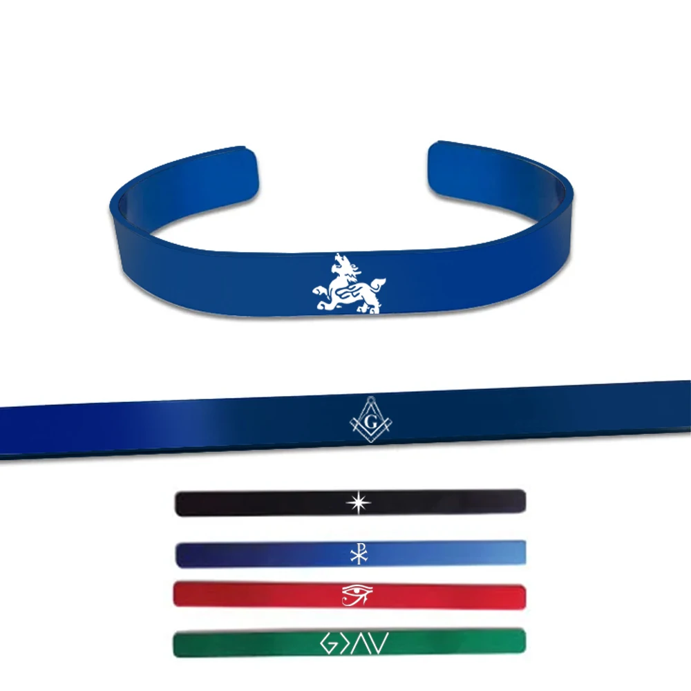 Манжеты Пустые алюминиевые для мужчин и женщин аксессуары изготовления