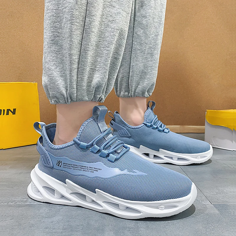 

Shoes for Men Autumn Fashion Men's sneaker Outdoor Breathable Anti Slip Elevated Casual Mesh Shoes free shipping items for men