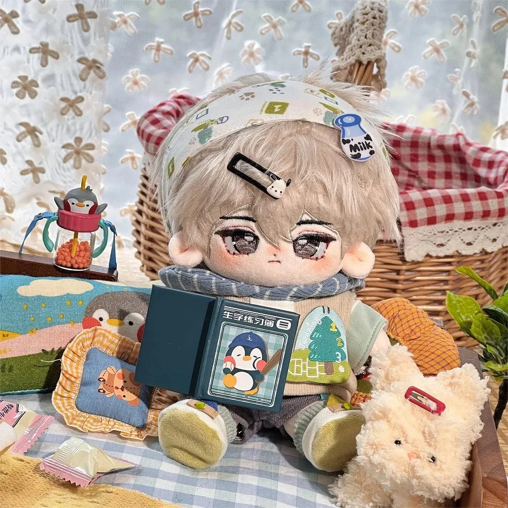 

Красивые куклы для мальчиков, 20 см, мокко, без атрибутов, милая плюшевая набивная подушка для смены тела, хлопковая подушка для косплея, Рождественский подарок